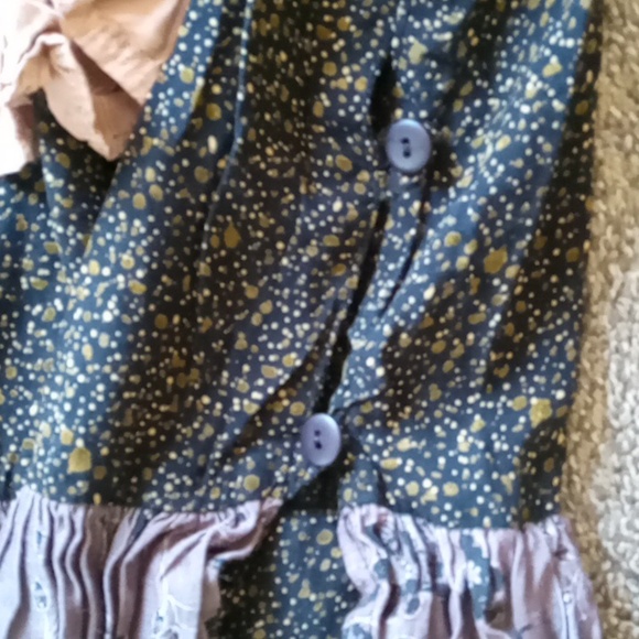 Vintage Boho 2Pc Par Excellence of Houston TX Tiered Maxi Skirt and Top - Picture 11 of 13